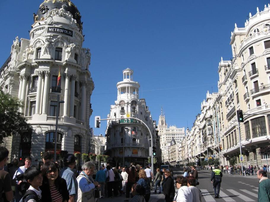 Flat For Groups 8 People In Gran Via-Cgrac4 Lejlighed Madrid Eksteriør billede